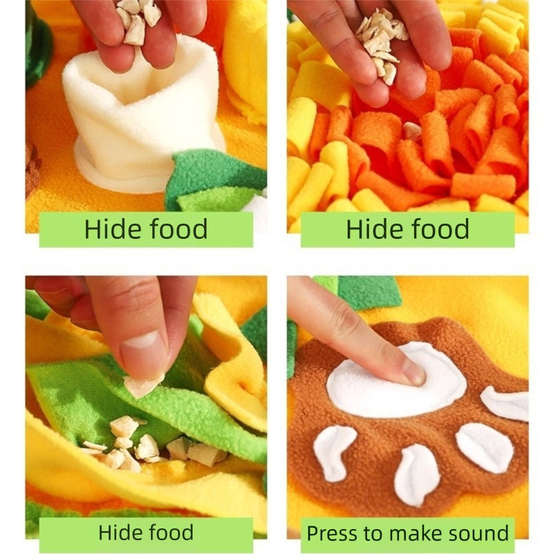 Snuffle Mat - Pet Enrichment - Dog - Cat - Treat Toy - Sniffing Mat