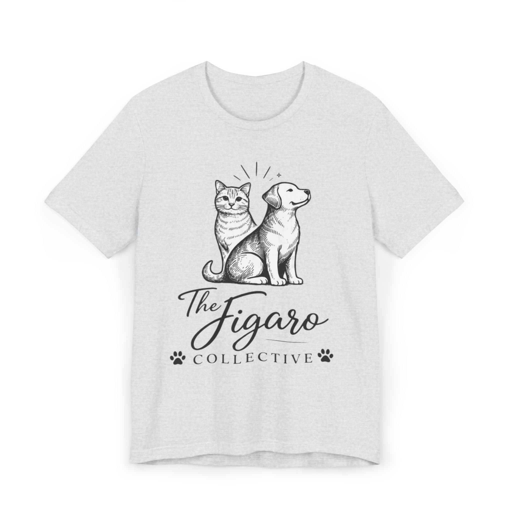 Figaro & Angus - Cat and Dog Siblings T-Shirt