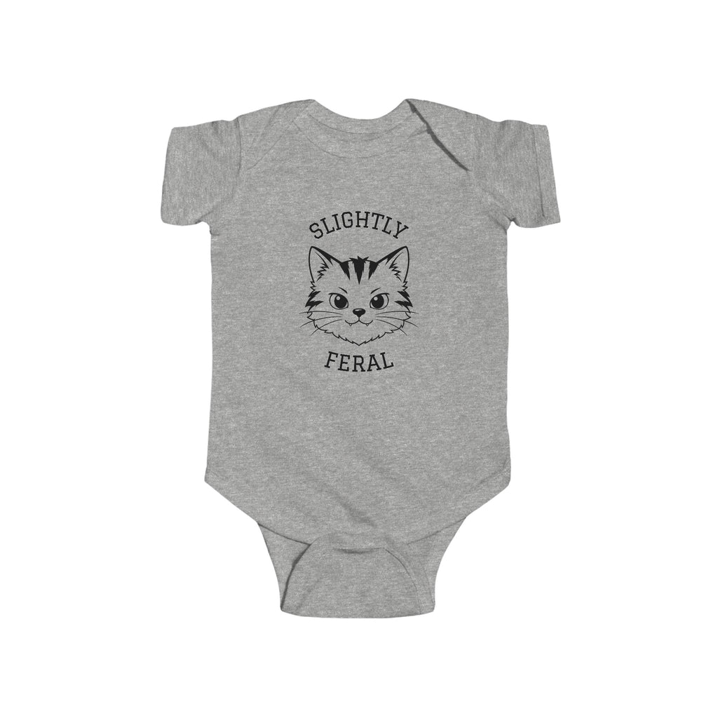 Slightly Feral Baby — Cute Cat Infant Onesie