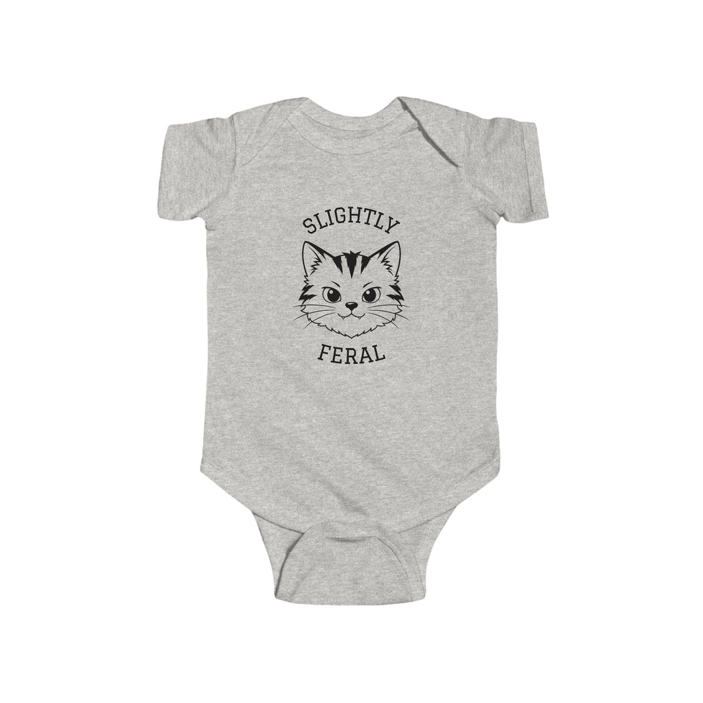 Slightly Feral Baby — Cute Cat Infant Onesie
