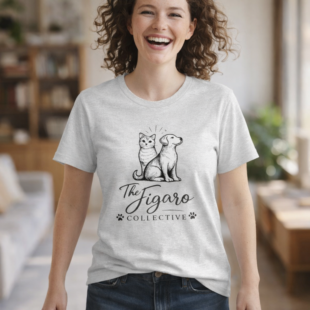 Figaro & Angus - Cat and Dog Siblings T-Shirt
