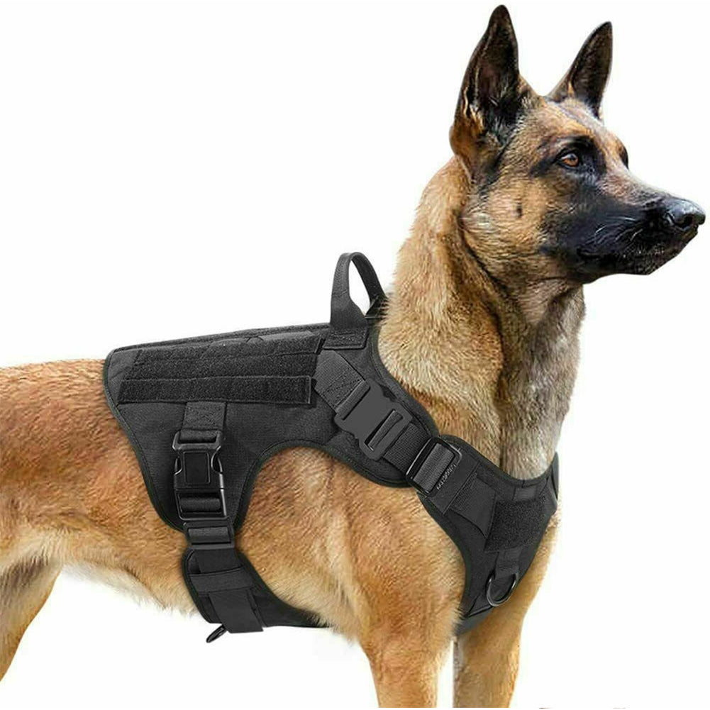 Tactical Dog Harness - Adjustable - Military Style