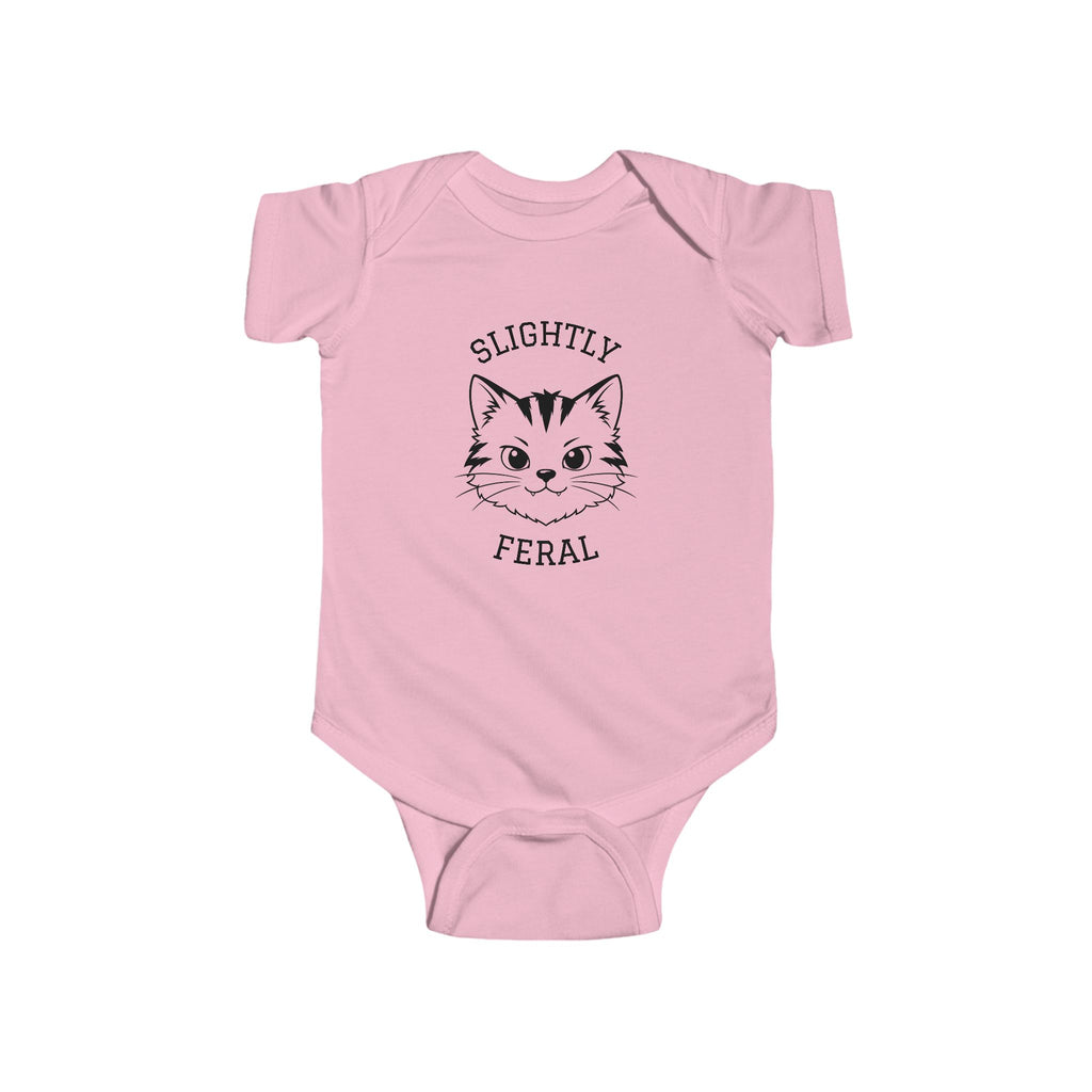 Slightly Feral Baby — Cute Cat Infant Onesie