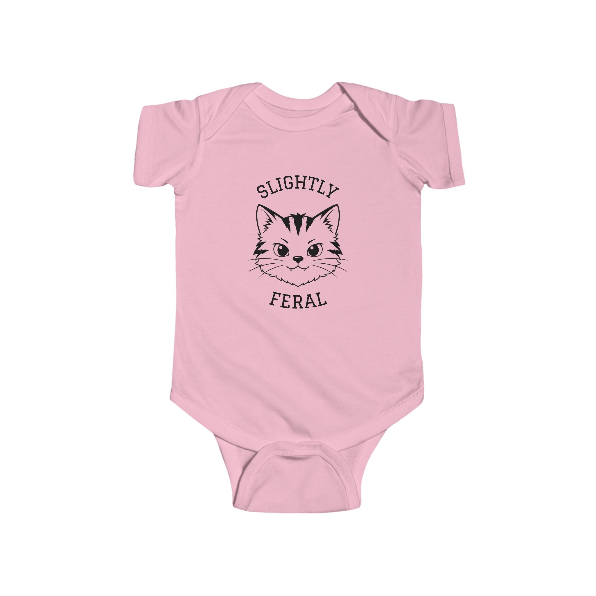 Slightly Feral Baby — Cute Cat Infant Onesie