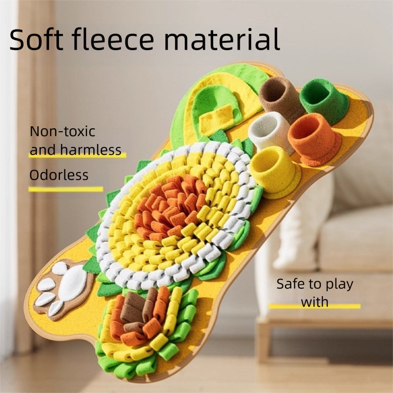 Snuffle Mat - Pet Enrichment - Dog - Cat - Treat Toy - Sniffing Mat