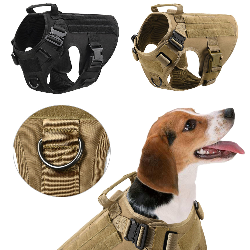 Tactical Dog Harness - Adjustable - Military Style
