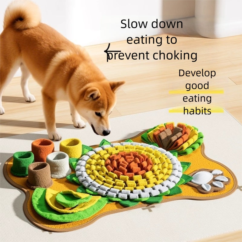 Snuffle Mat - Pet Enrichment - Dog - Cat - Treat Toy - Sniffing Mat