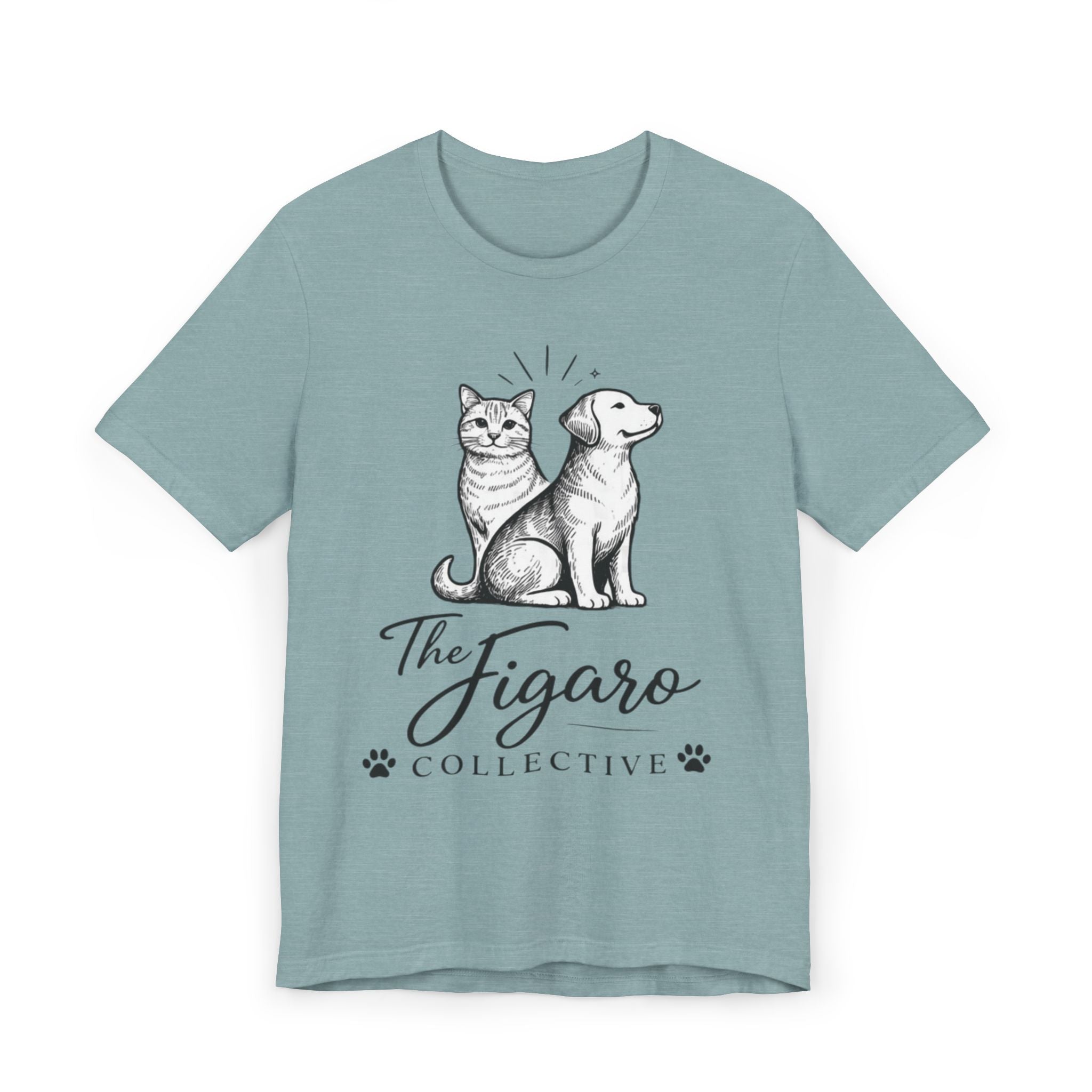Figaro & Angus - Cat and Dog Siblings T-Shirt