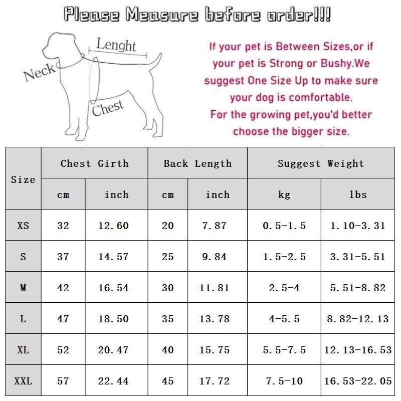 Pajamas For Puppies & Kittens