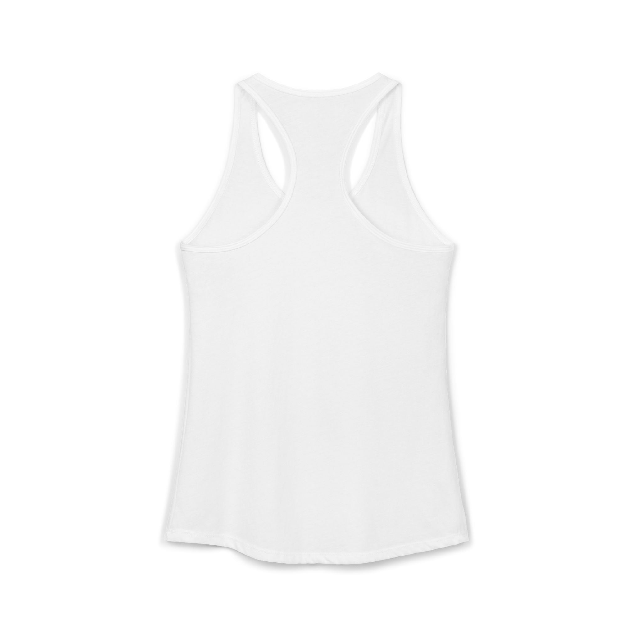 Fourth of July Orange Cat Racerback Tank — "Happy Birthday America" Red White Blue