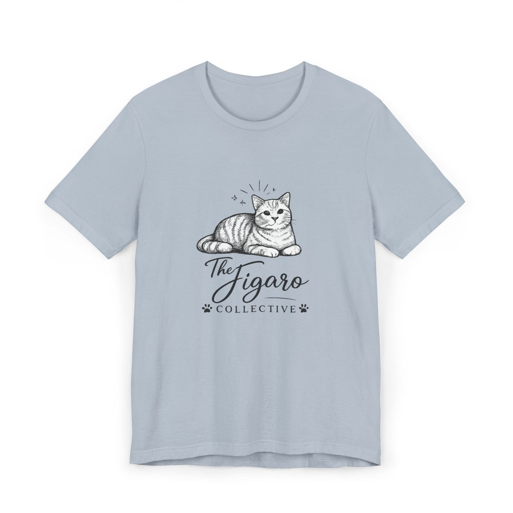 Figaro Collective Cat T-Shirt — Vintage Sketch Kitten Tee
