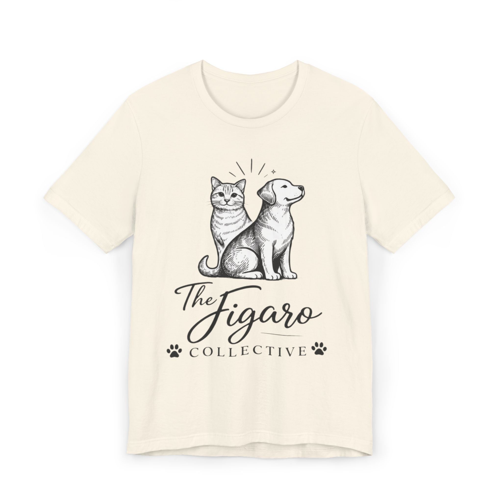 Figaro & Angus - Cat and Dog Siblings T-Shirt