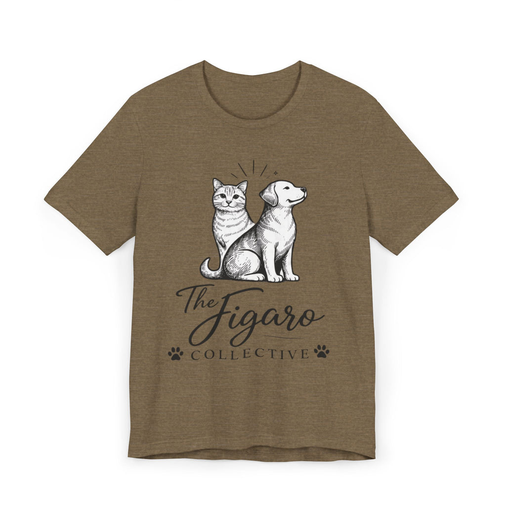 Figaro & Angus - Cat and Dog Siblings T-Shirt