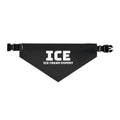 Pet Bandana Collar — "Ice Cream Expert" Political Satire Dog Bandana