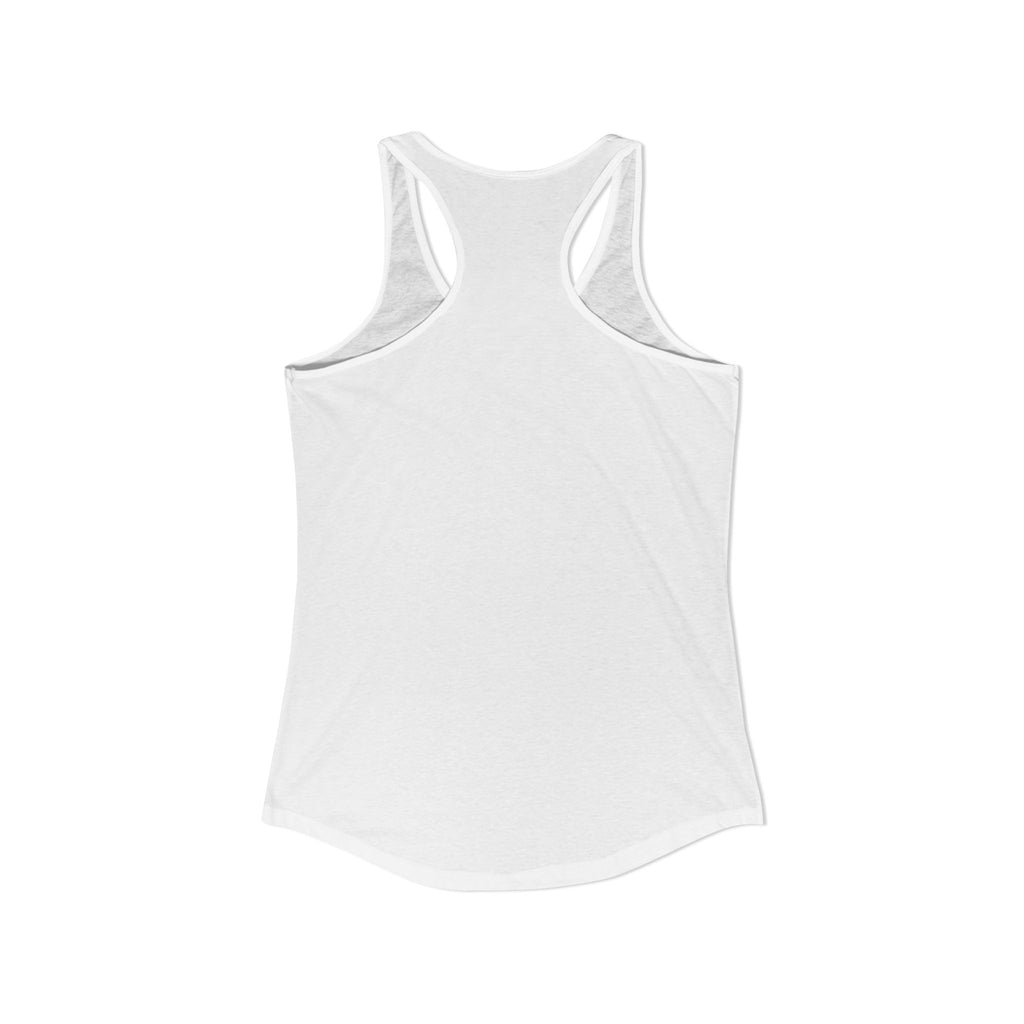 Fourth of July Orange Cat Racerback Tank — "Happy Birthday America" Red White Blue