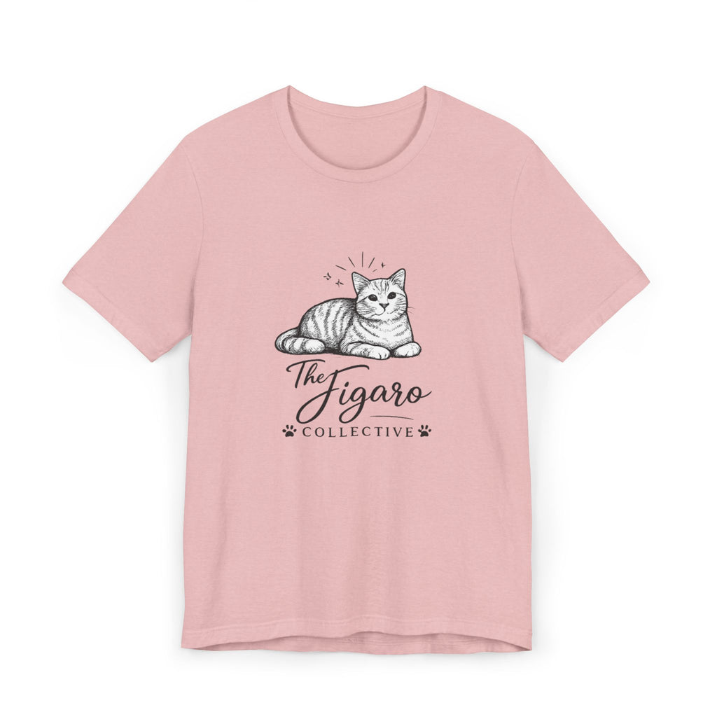 Figaro Collective Cat T-Shirt — Vintage Sketch Kitten Tee
